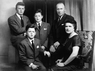 Het gezin Brusselmans in 1962